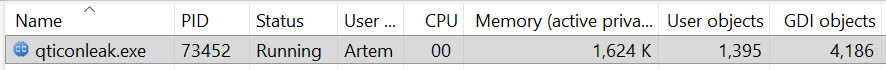 USER and GDI object counts climbing