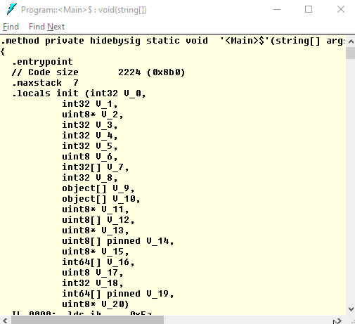 Obfuscated code