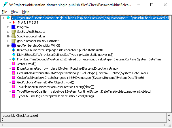 Obfuscated code Obfuscated code