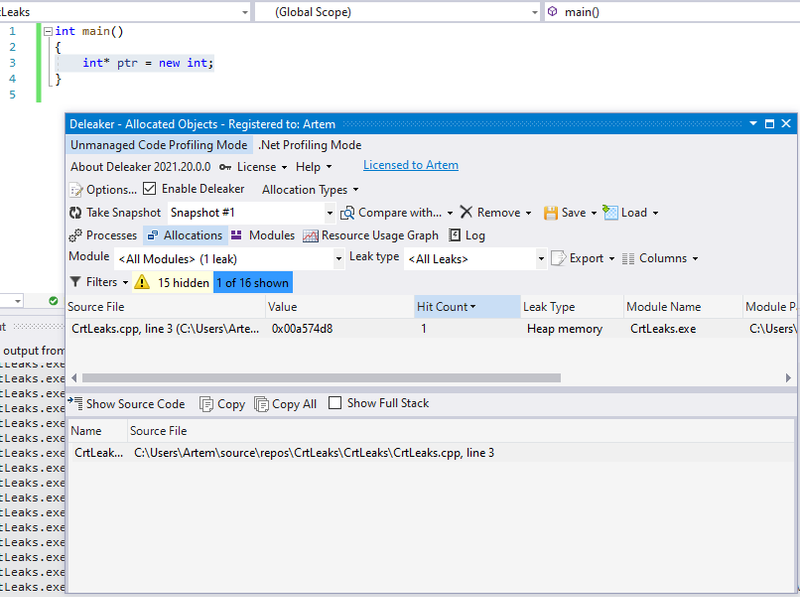 Memory Leak Detection in C and C++ - Tools and Techniques