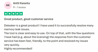 Deleaker review
