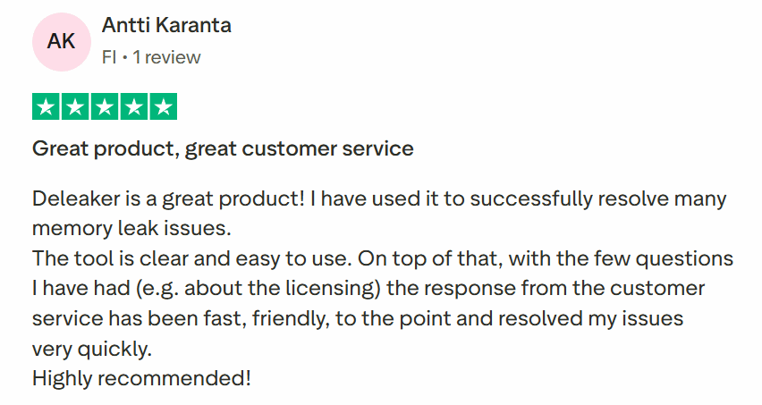 Deleaker review