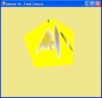 Texture based on the Flash movie